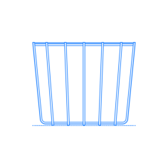 Furniture Side Tables End Tables Blu Dot Scamp Table Medium Outline Icon Svg Set, Free Vectors File